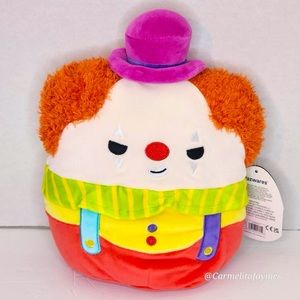 🖤 BIMBI 🤡 Select Series Mischievous Eyes Clown Original Squishmallow NWT